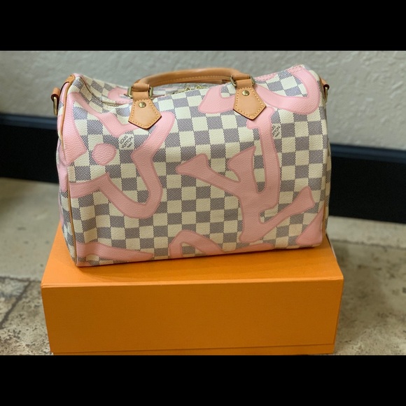 Louis Vuitton Authentic EUC TAHITIENNE SPEEDY B - Picture 4 of 16